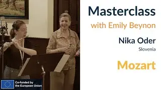 Nika Oder - Mozart G major Concerto - MASTERCLASS
