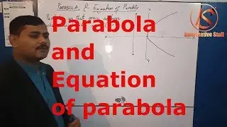 What is Parabola | Drive  Equation of parabola | Urdu