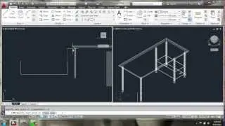 AutoCAD 2013 - 3D Modeling Basics - Desk - Brooke Godfrey