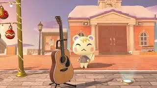 Marshal singing and playing a secret song | ACNH