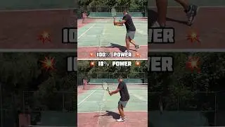 💥 Backhand Power 💥 From 10% to 100% Speed