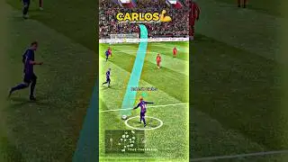 Roberto Carlos tried from half of the pitch 😱 #efootball2023 #pes2021 #efootball