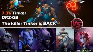 The Killer Tinker is Back. Patch 7.36 | Dota 2 Tinker Gameplay 149