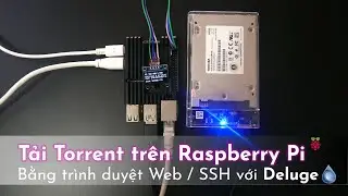 Tải Torrent trên Raspberry Pi bằng trình duyệt Web/SSH với Deluge