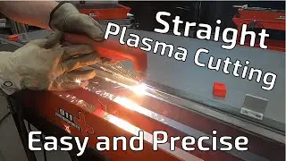 Precision Plasma Cutting by Hand - Straight Cuts