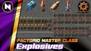 EXPLOSIVES HUB for Spidertron, Artillery, Tanks & Cliffs | Factorio Tutorial/Guide/How-to