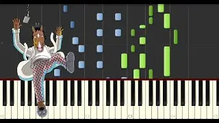 Bojack Horseman (Back in the 90s) Piano Tutorial