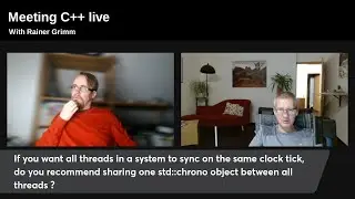 Meeting C++ live with Rainer Grimm