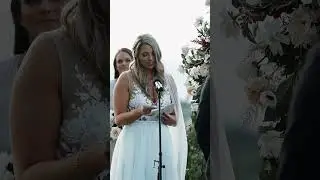 Officiant Gets EMOTIONAL Listening to Wedding Vows 