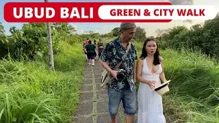 🇮🇩 UBUD City Walk | Campuhan Ridge Walk | UBUD BALI TODAY | Travel in Virtual Walking Tour Bali 2023