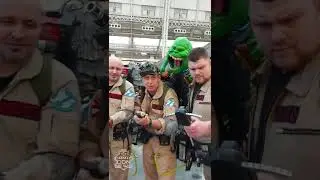 Ghostbusters cosplay Comic con 