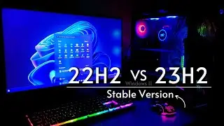 Windows 11 22H2 vs 23H2 | Speed & Performance Test!