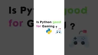 is python good for game ? #shorts