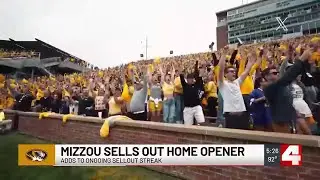 Mizzou football to take field Thursday in front of sold-out crowd