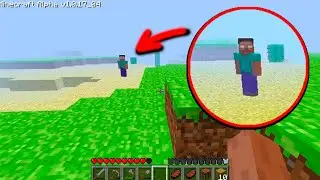😨 Загадочная Альфа с Хиробрином. Alpha 1.0.17_04 | Не фейк | Майнкрафт мистика