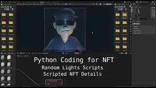 NFT Coding in Blender 3D