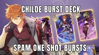 Bringing Back Childe Burst Spam With Amos Bow Tech! | Genshin TCG