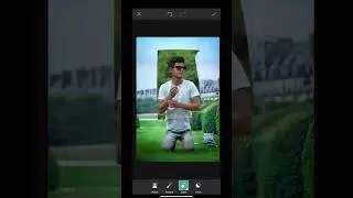 #viral Green🔥Tone Background Change Photo Editing In😱Picsart 2023 || #shorts #ytshorts #viralshorts