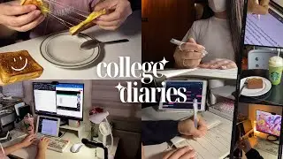 First Week of Finals Month | Cafes, Planning & Studying 👩‍💻