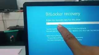 Mengatasi Bitlocker Recovery Key