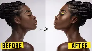 HOW to SKIN RETOUCH using FREQUENCY SEPARATION and MIXER BRUSH | Skin Retouching Tutorial