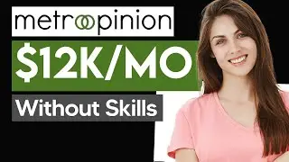 How To Earn Money From Metroopinion 2024 | Metroopinion Tutorial For Beginners