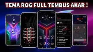 Tema ROG Full Tembus Akar untuk Oppo dan Realme