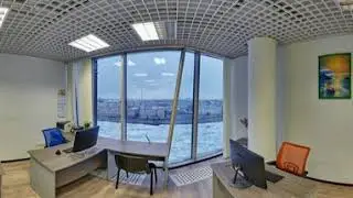 Видео 360 VR 4K по офису + аэросъемка
