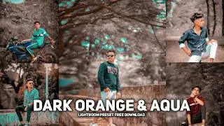 Dark and Aqua lightroom presets | Dark And Aqua lightroom dng preset free | lightroom dng preset