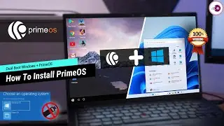 How To Download & Install PrimeOS on Low-End PC & Laptop, Without Pen Drive, Dual Boot 100% Working