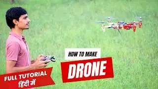 How to make Quadcopter Drone at home with Radiolink Crossflight in Hindi | Indian LifeHacker