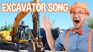 I'm An Excavator | Excavator Song For Toddlers | Educational Songs For Kids