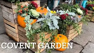 🇬🇧 [4K HDR] OCT 2022 ,Today London City Street Walking Tour , Covent Garden