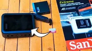 GoPro Hero 8 Black: How to Insert Micro SD Card & Format