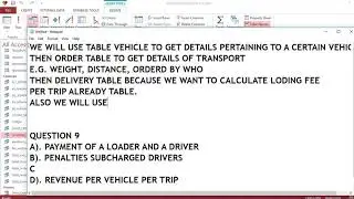 Movers Transport project (Last Video - Queries design 2021)