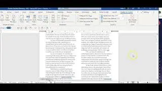 MS Word: Page Numbering with Sections