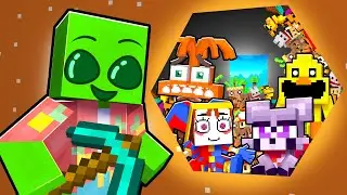 Escaping 100 LAYERS of TOYS in Minecraft!