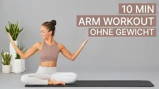 10 Minuten Arm Workout 💪✨ | Keine Gewichte benötigt!