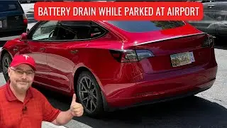 Tesla Model 3’s Battery Drain at the Airport with Sentry Mode? Not What I Expected!