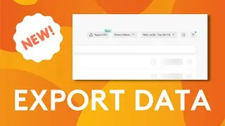 NEW Feature | Exporting Data From Lucky Orange