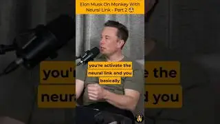 Elon Musk On Monkey With Neural Link - Part 2 🤯What Are Your Thoughts? Leave A Comment Below👇