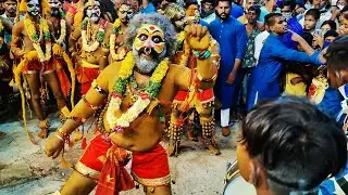 Pothraju Dance At Uppal Bonalu 2021 | Uppal bonalu 2021 | Pothraju Tennmar Dance 2021