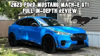 2023 Ford Mustang Mach-E GT REVIEW - Better Than A TESLA?