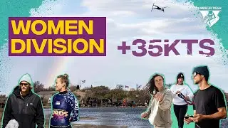 Women division in strong tramontana - Day 1