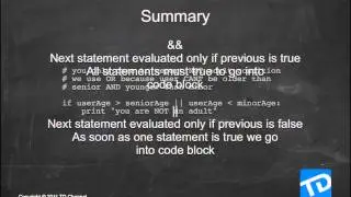 Introduction to Programming - Control Flow