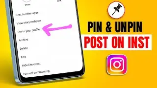 How To Pin & Unpin Post On Instagram 2024 (Android & iOS)