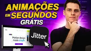 Vídeos Animados Grátis em Segundos (FERRAMENTA INCRÍVEL) Jitter Vídeo