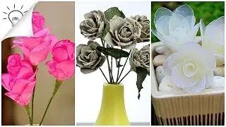 How to Make Flowers - Easy Craft! | Thaitrick