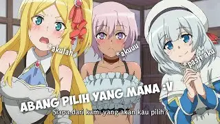 Ketika Lu Bingung Di Suruh Milih Salah Satu Untuk Di Cium🤔 || Jedag Jedug Anime