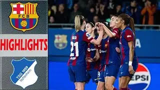 Barcelona vs Hoffenheim Highlights | Women's Football Club Friendly | 8.10.2024